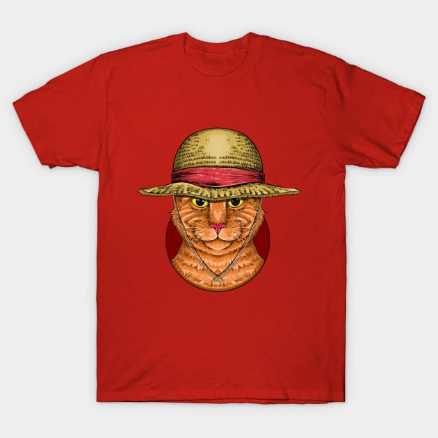 Hat Cats T-Shirt by virgot